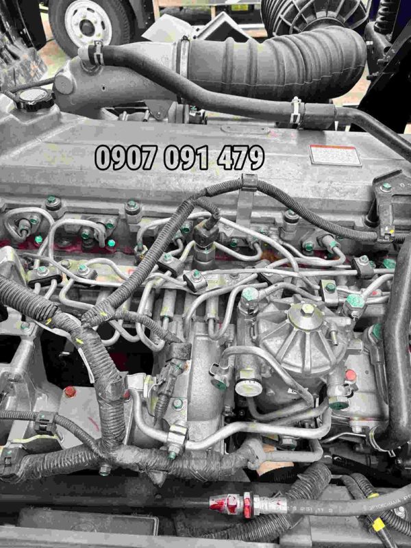 Động Cơ Hino 3 Chân Gắn Cẩu 8 Tấn 6 Khúc DY-SS2036