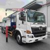 Hino 3 Chân Gắn Cẩu 5 Tấn Unic URV554