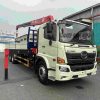 Hino 3 Chân Gắn Cẩu Unic 6 Tấn 5 Khúc URV635