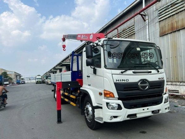 Hino 3 Chân Gắn Cẩu Unic 554