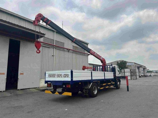 Hino 8 Tấn FG Gắn Cẩu Unic 6 Tấn 5 Khúc