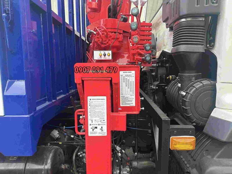 Hino 8 Tấn FG Gắn Cẩu Unic 6 Tấn 5 Khúc