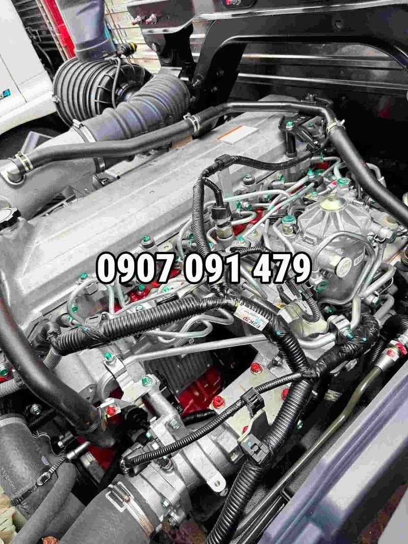 Động Cơ Hino 8 Tấn FG Gắn Cẩu Unic 6 Tấn 5 Khúc