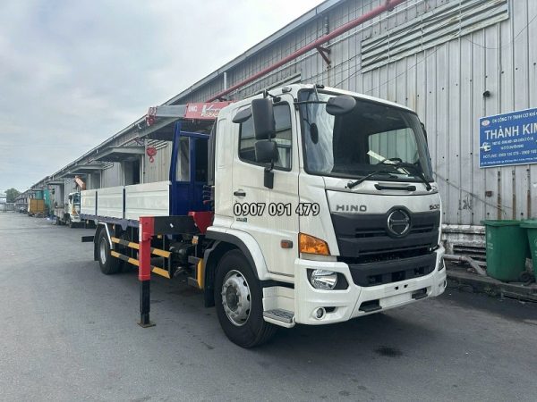 Hino 8 Tấn Gắn Cẩu Unic URV374K