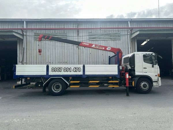 Hino 8 Tấn Gắn Cẩu Unic URV374K