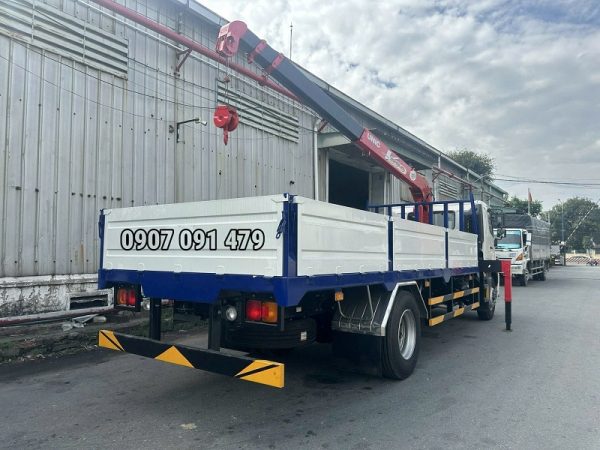 Hino 8 Tấn Gắn Cẩu Unic URV374K