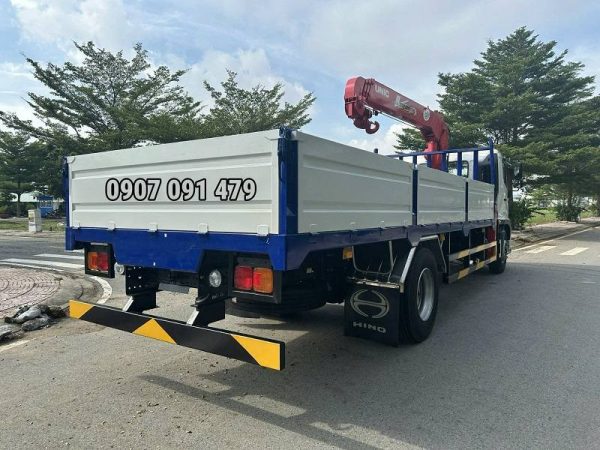 Hino 8 Tấn Gắn Cẩu Unic 5 Tấn 4 Khúc URV554K