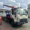 Isuzu FRR90QE5 Gắn Cẩu Unic 3 Tấn 5 Khúc