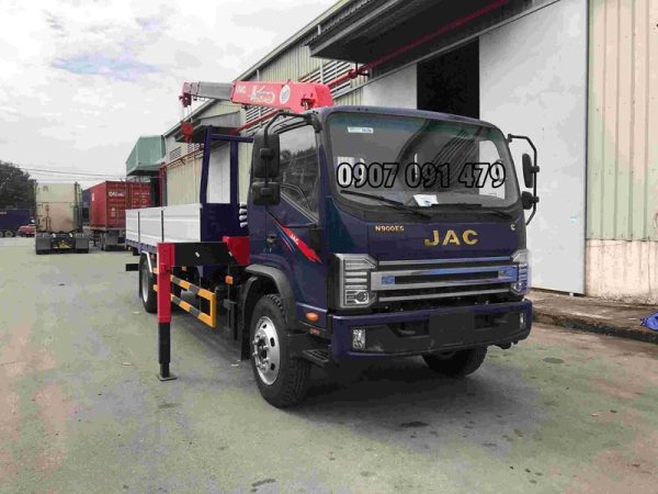 Jac N900 Gắn Cẩu Unic 3 tấn 4 Khúc URV374K