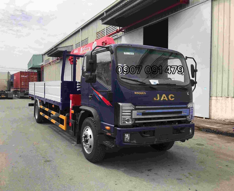 Jac N900 Gắn Cẩu Unic 3 tấn 4 Khúc URV374K