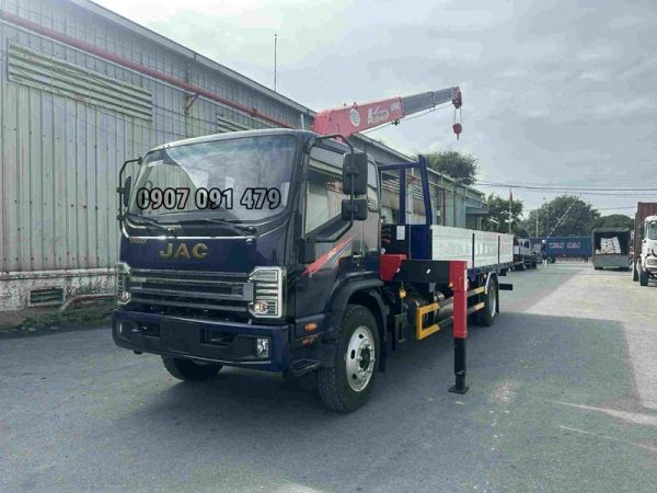 Jac N900 Gắn Cẩu Unic 3 Tấn 5 Khúc URV375K