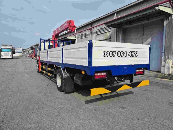 Jac N900 Gắn Cẩu Unic 5 Tấn 4 Khúc URV554K
