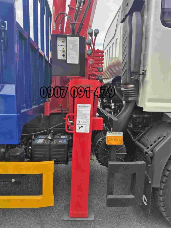 Jac N900 Gắn Cẩu Unic 5 Tấn 4 Khúc URV554K