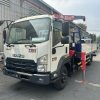 Isuzu FRR650 Gắn Cẩu Unic URV343K 3 Tấn 3 Khúc
