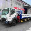 Xe Tải Isuzu FRR650 Gắn Cẩu Unic 3 Tấn 4 Khúc