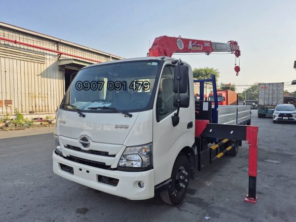 Hino Xzu720L Gắn Cẩu Unic 376