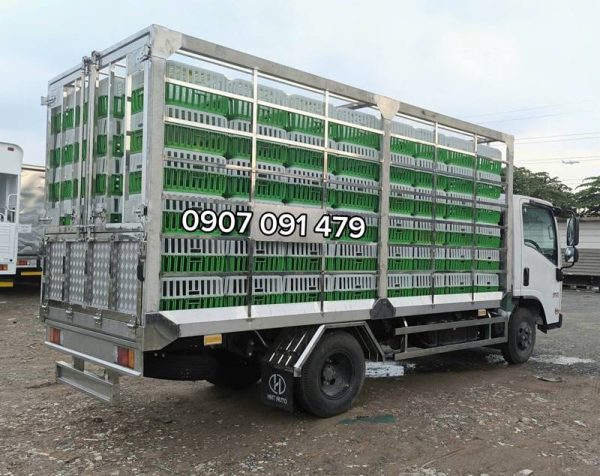 Quy cách thùng Isuzu QKR270