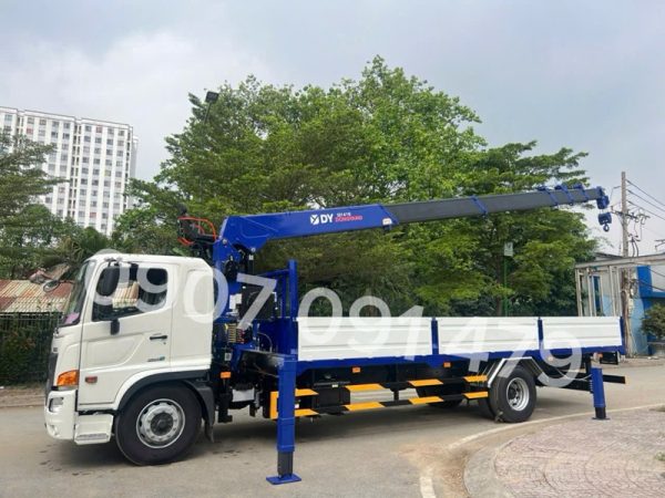 Tổng quan Hino 8 tấn FG gắn cẩu DongYang 1416
